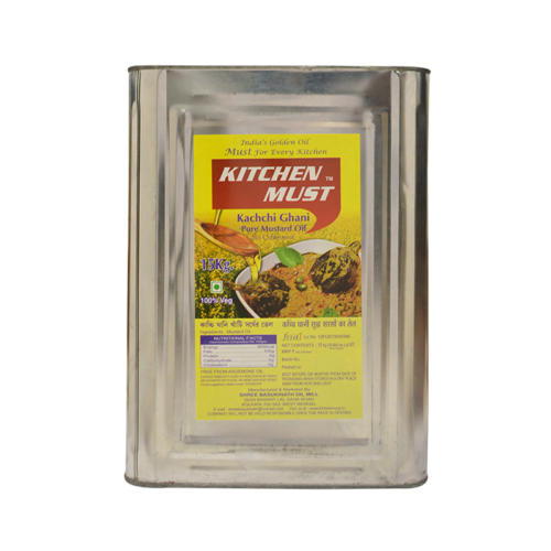 Mustard Oil 15-kg Tin