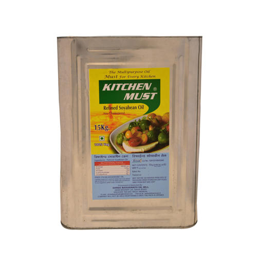 Soyabean Oil 15-kg Tin